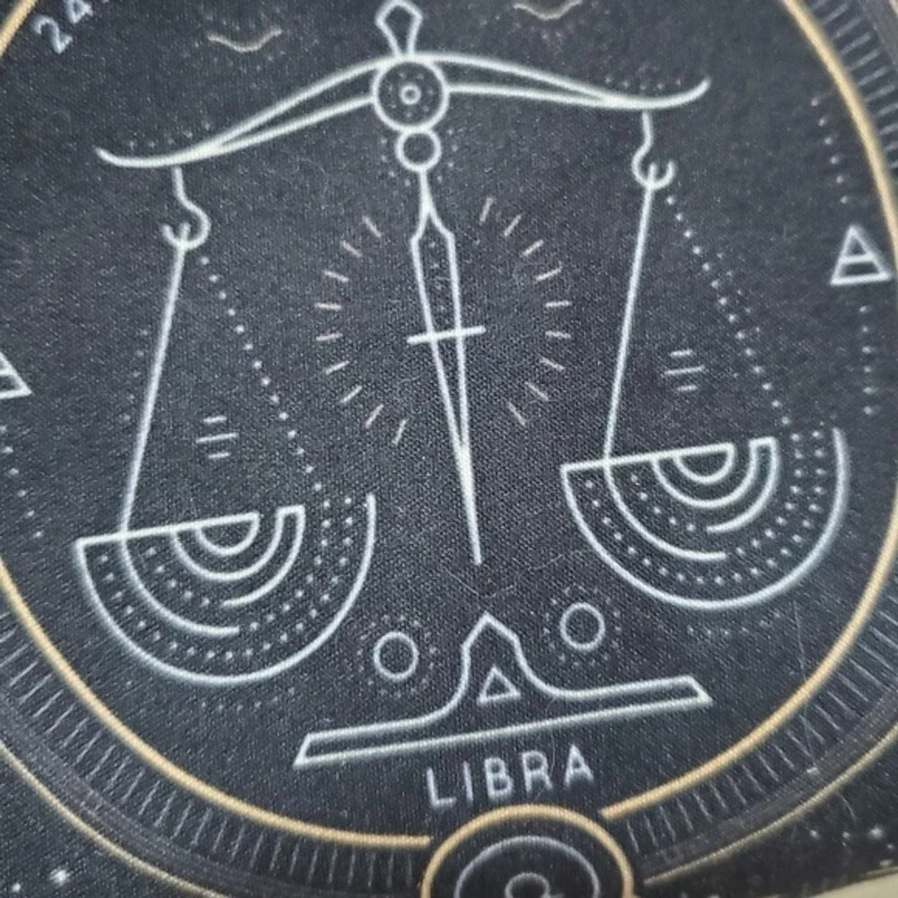Libra makeup bag zodiac astrology NEW never used
